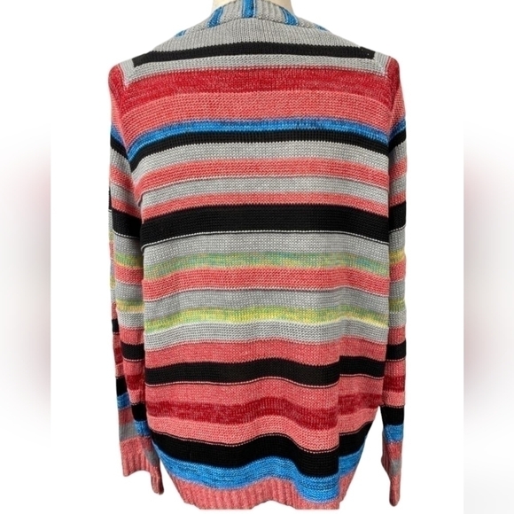 Multi-Color Cardigan size large made with ❤️ - Picture 8 of 11